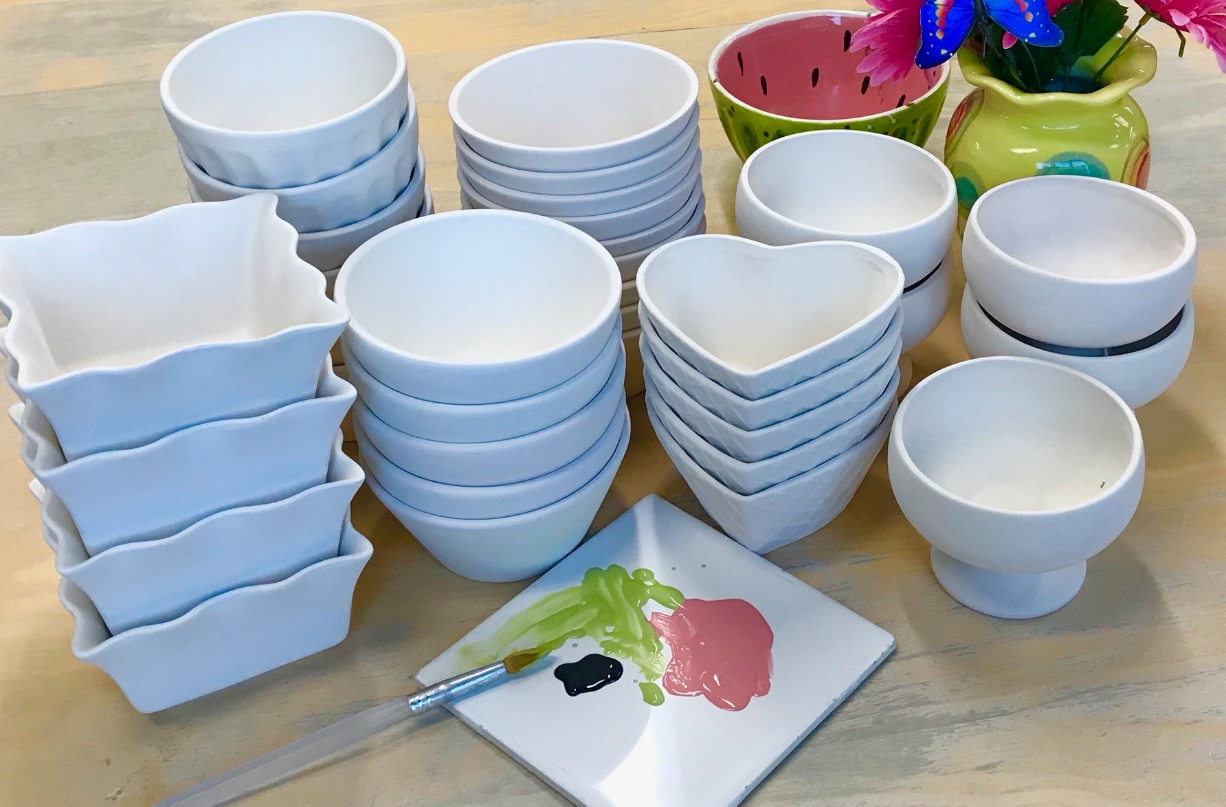 Painterly Pottery Adults Bay County Library System